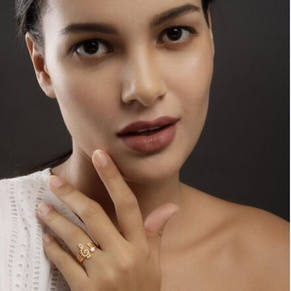 Trendy ring A554 - Picture 2 of 5